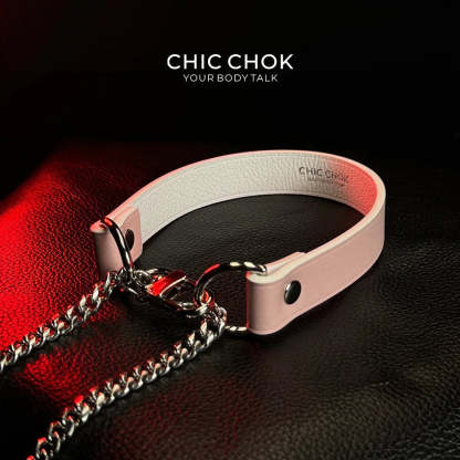 CHICCHOK [Breathless] Pulling Fashion and Fun Choker Pink - CHICCHOK