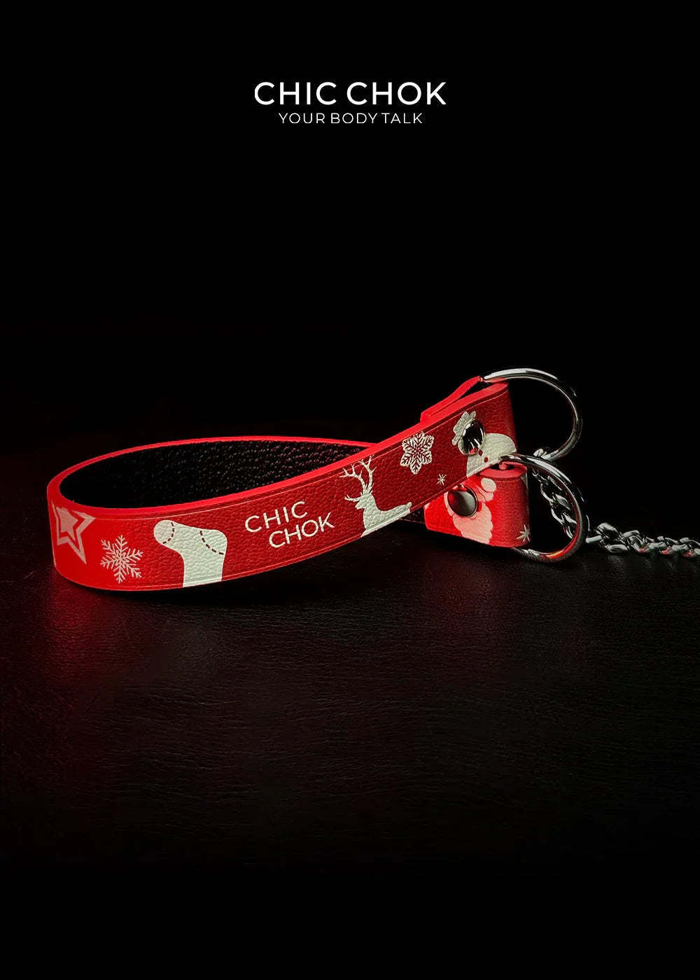 CHICCHOK [Breathless] Pulling Fashion and Fun Choker Christmas Limited Edition - CHICCHOK