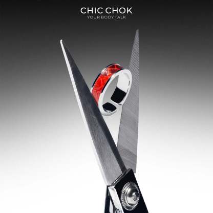 CHICCHOK Classic Open Ring Stainless Steel Subtle Stylish Adjustable Ring - CHICCHOK