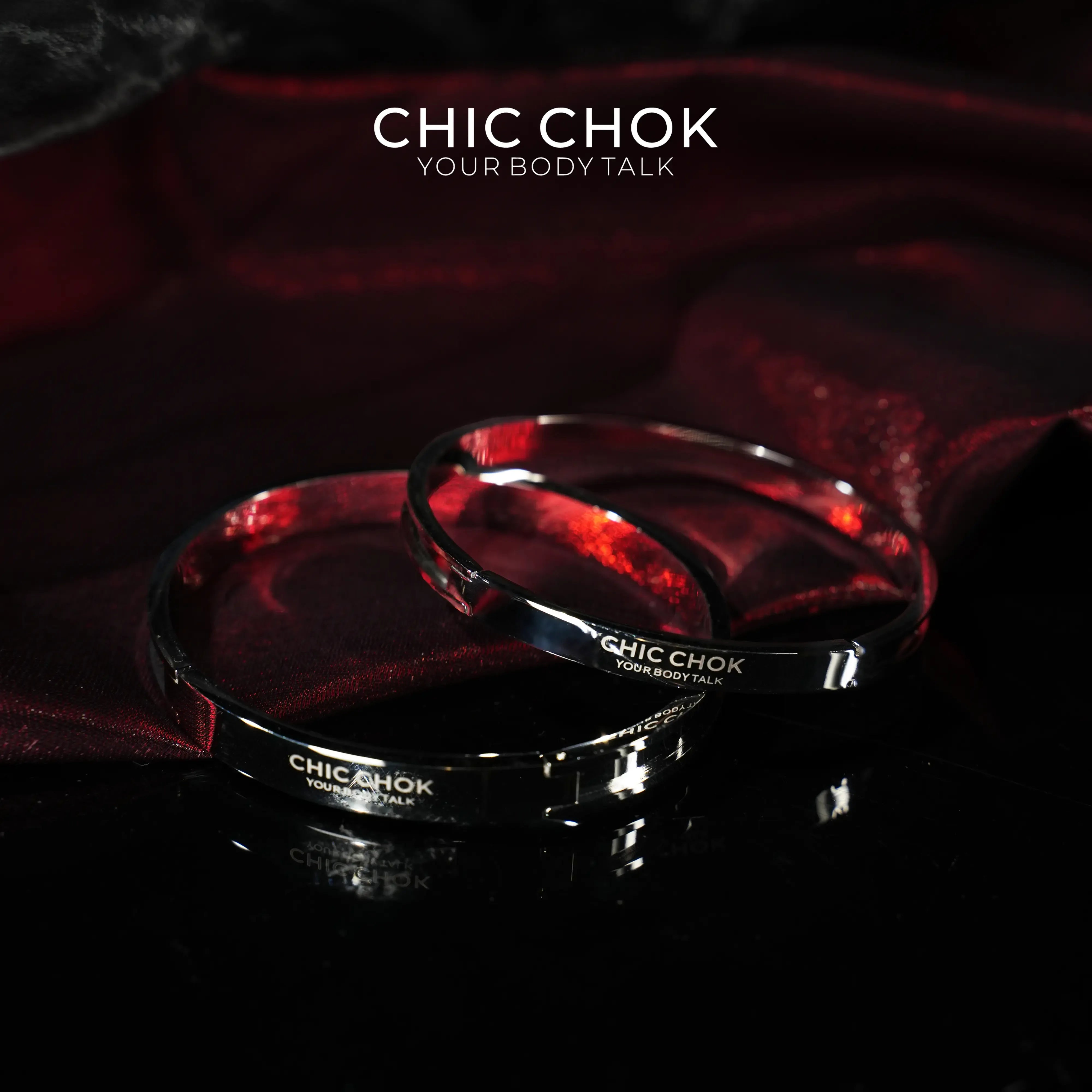 CHICCHOK Classic Close Bracelet Stainless Steel Subtle Stylish Non-Adjustable Bracelet - CHICCHOK