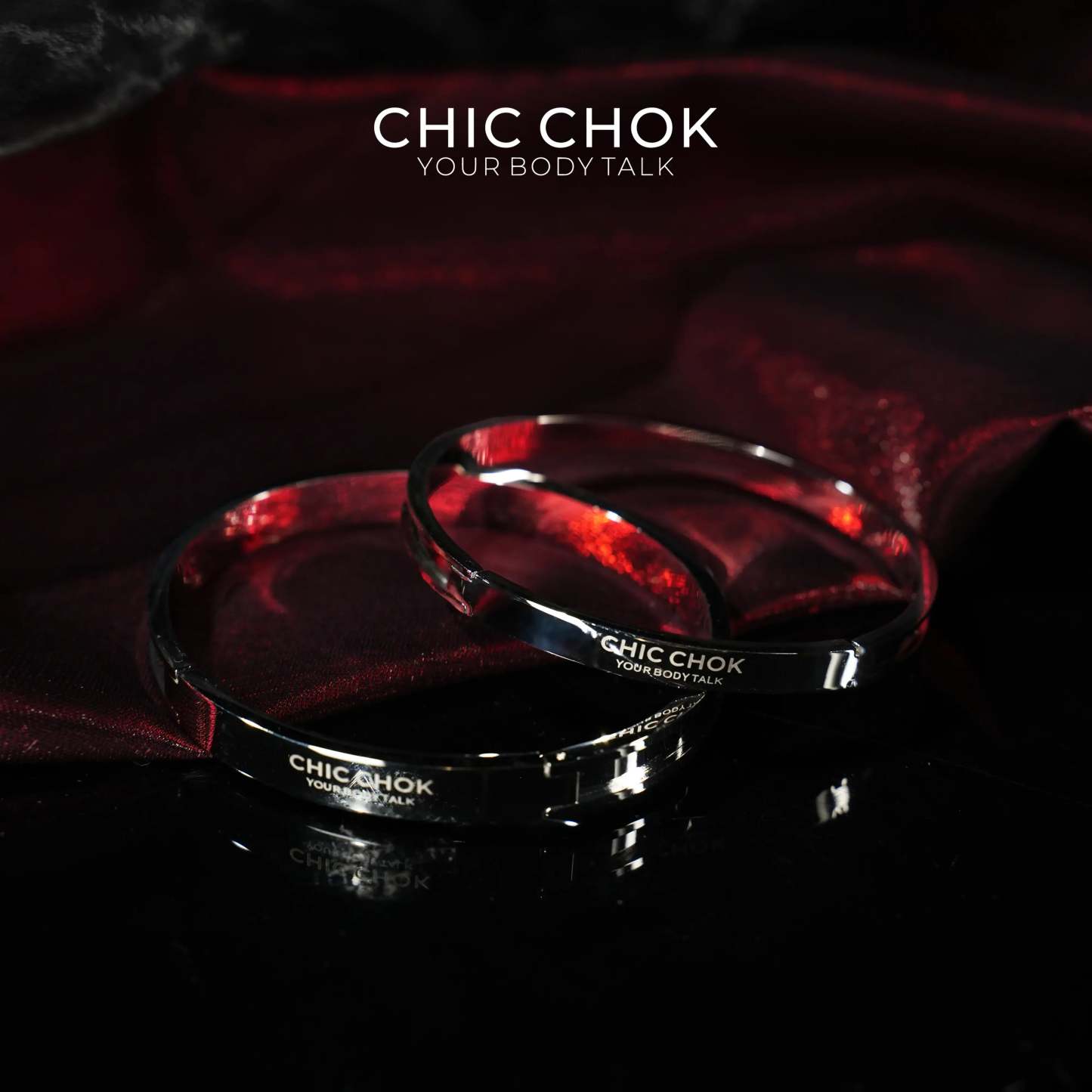 CHICCHOK Classic Close Bracelet Stainless Steel Subtle Stylish Non-Adjustable Bracelet - CHICCHOK