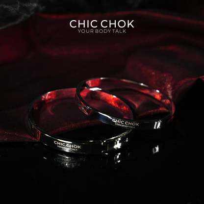 CHICCHOK Classic Close Bracelet Stainless Steel Subtle Stylish Non-Adjustable Bracelet - CHICCHOK