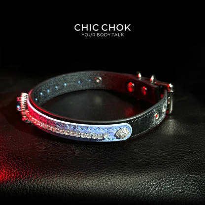 CHIC CHOK [Azure Wish] Atlantis Sapphire Neck Ring - Mystery and Luxury - CHICCHOK
