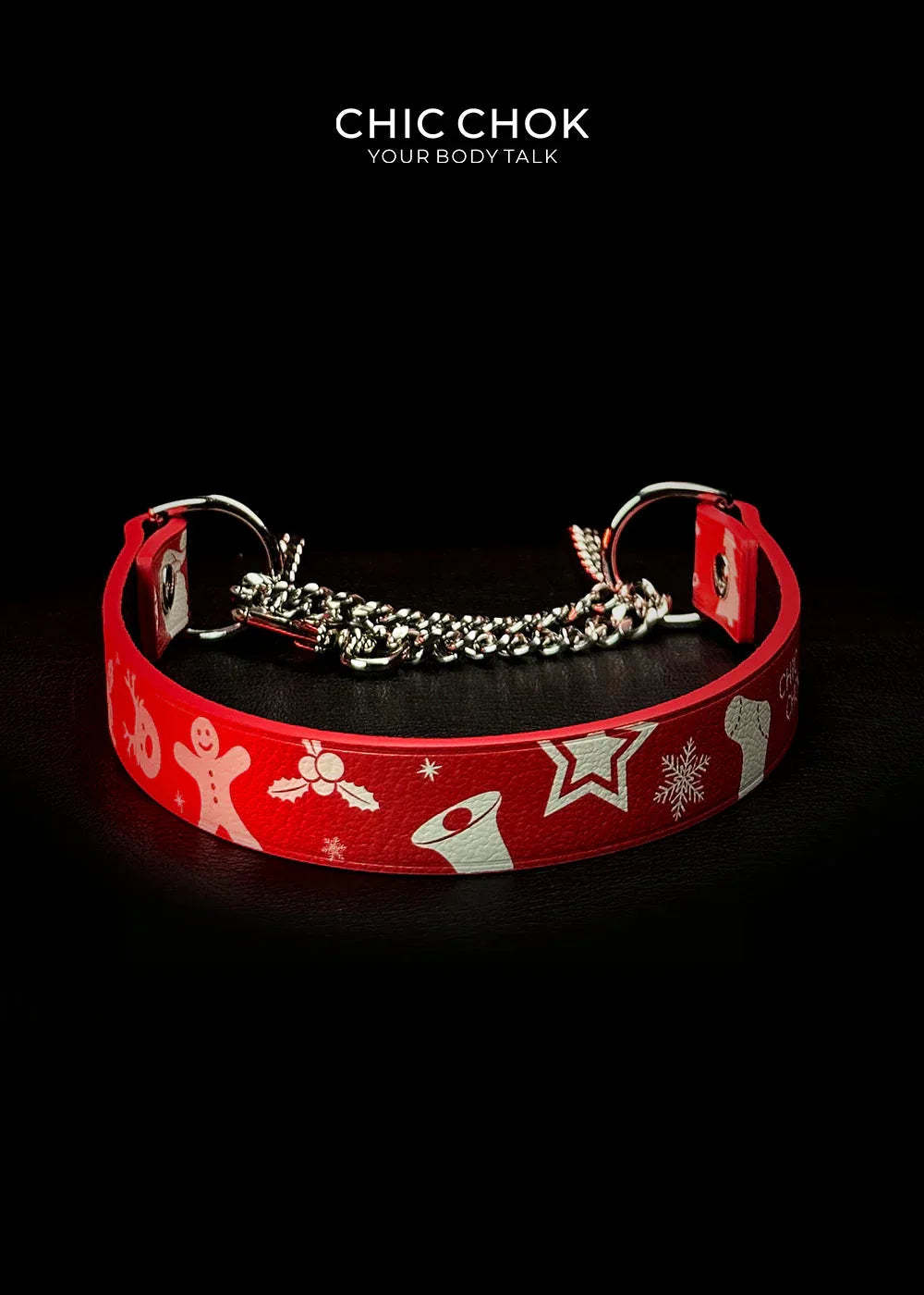 CHICCHOK [Breathless] Pulling Fashion and Fun Choker Christmas Limited Edition - CHICCHOK