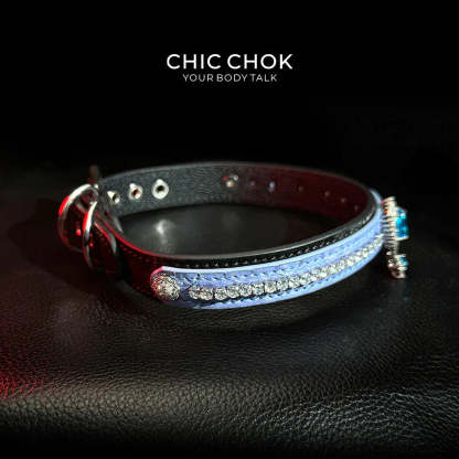 CHIC CHOK [Azure Wish] Atlantis Sapphire Neck Ring - Mystery and Luxury - CHICCHOK