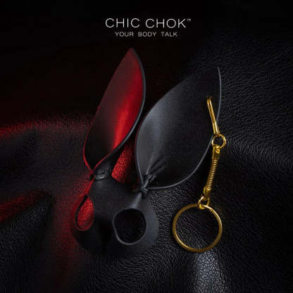 CHICCHOK [Bunny Keychain] Handcrafted Genuine Leather Bunny Keychain - CHICCHOK