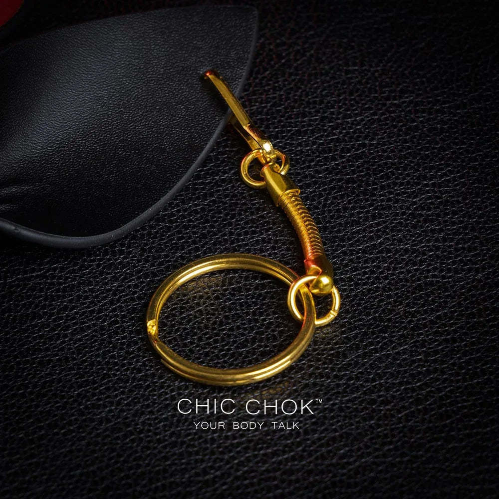 CHICCHOK [Bunny Keychain] Handcrafted Genuine Leather Bunny Keychain - CHICCHOK