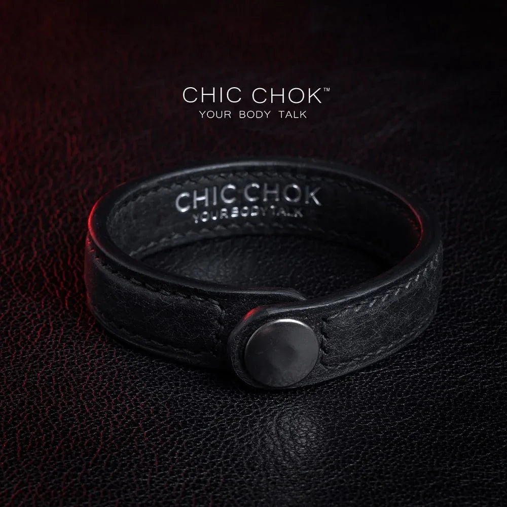 CHICCHOK [Crawling Angel] - Italian Retro Leather Non-adjustable Bracelet - CHICCHOK