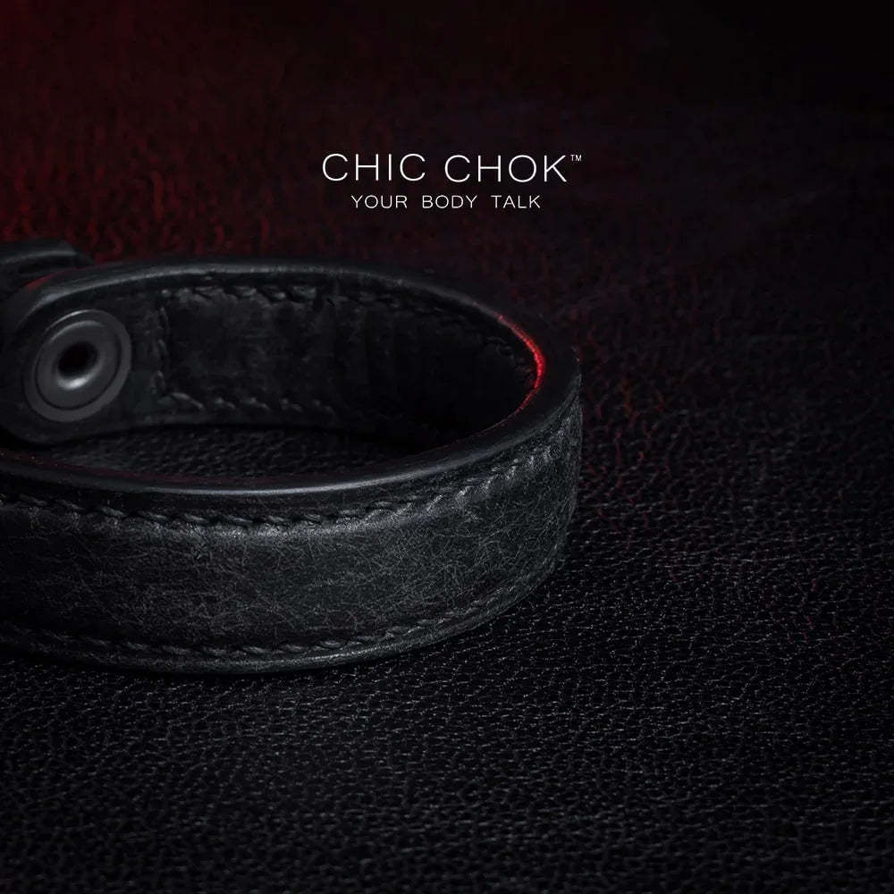 CHICCHOK [Crawling Angel] - Italian Retro Leather Non-adjustable Bracelet - CHICCHOK