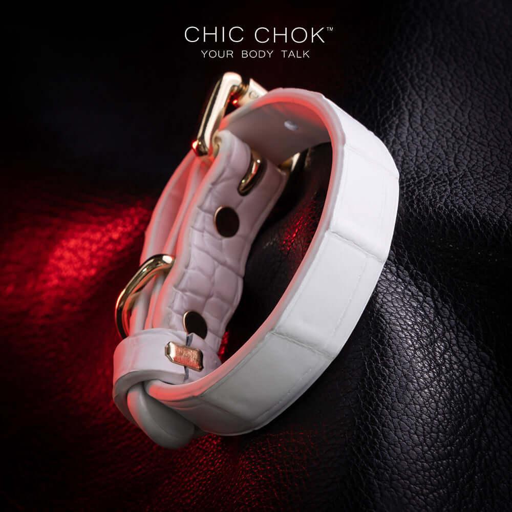 CHICCHOK [Daylight Chaser] - Crocodile Pattern Leather Bracelet - CHICCHOK