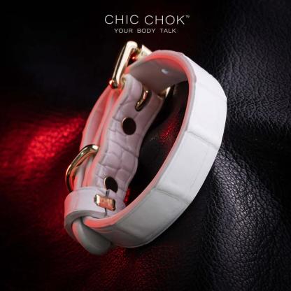 CHICCHOK [Daylight Chaser] - Crocodile Pattern Leather Bracelet - CHICCHOK