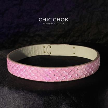 CHICCHOK - Kelly buckle Dimple Choker - CHICCHOK - Choker