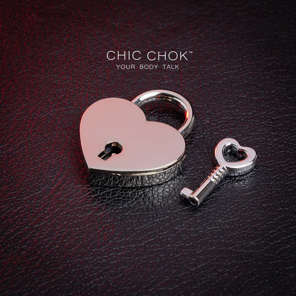 CHIC CHOK [Heart Lock] Romantic Metal Accessory - CHICCHOK