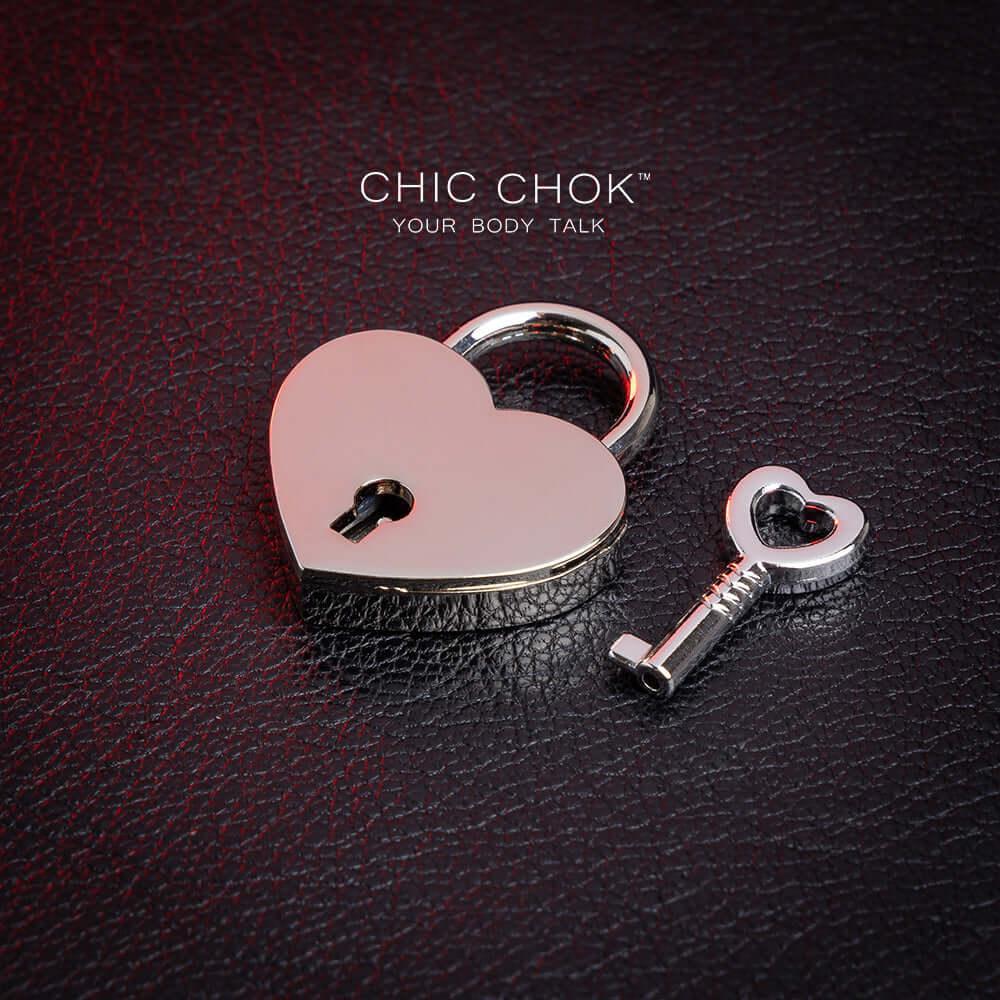 CHIC CHOK [Heart Lock] Romantic Metal Accessory - CHICCHOK