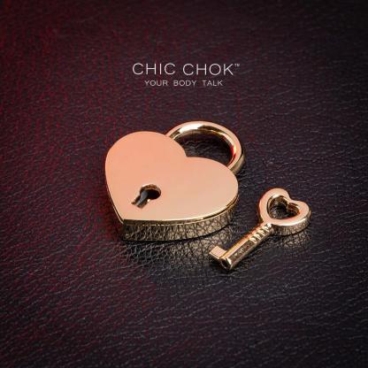 CHIC CHOK [Heart Lock] Romantic Metal Accessory - CHICCHOK