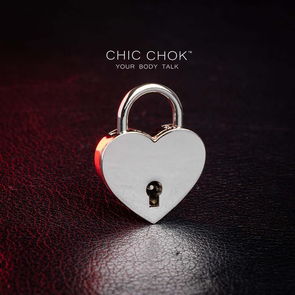 CHIC CHOK [Heart Lock] Romantic Metal Accessory - CHICCHOK