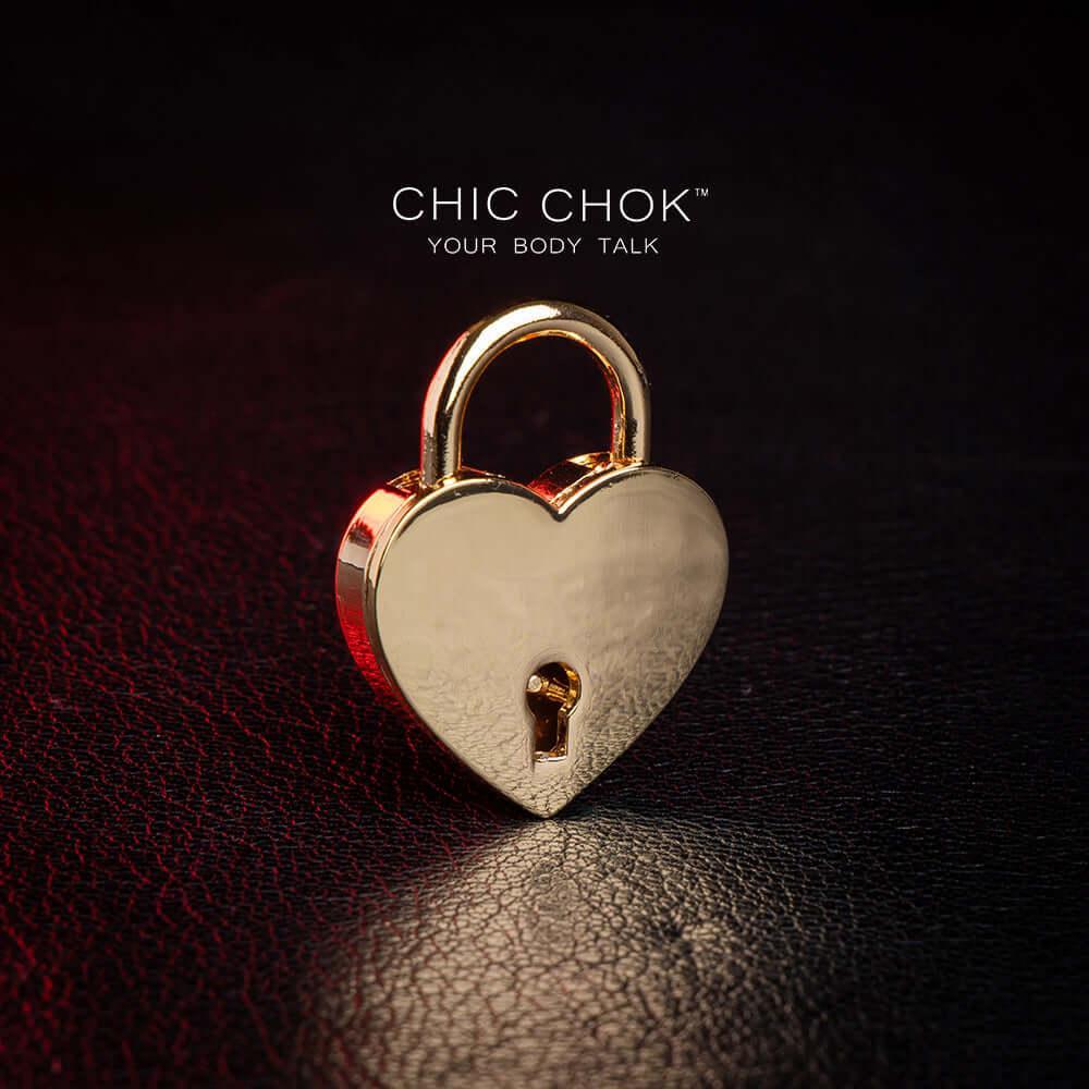 CHIC CHOK [Heart Lock] Romantic Metal Accessory - CHICCHOK
