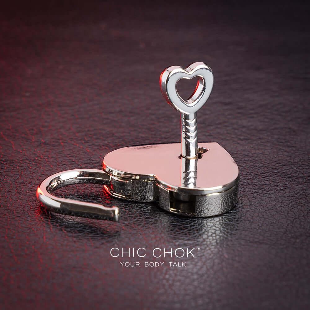 CHIC CHOK [Heart Lock] Romantic Metal Accessory - CHICCHOK