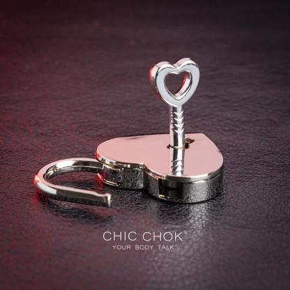 CHIC CHOK [Heart Lock] Romantic Metal Accessory - CHICCHOK