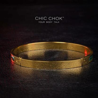 Iguana Queen - Metallic Bracelet - CHICCHOK