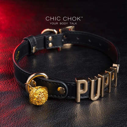 CHICCHOK [PUPPY] - Personalize Letters(Maximum 6) Fashion Choker - CHICCHOK