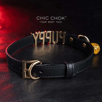 CHICCHOK [PUPPY] - Personalize Letters(Maximum 6) Fashion Choker - CHICCHOK
