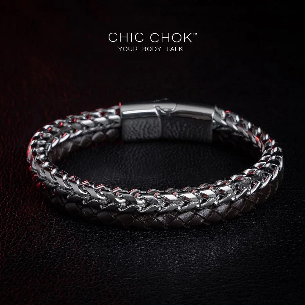 The Silver Guardian - Bracelet - CHICCHOK