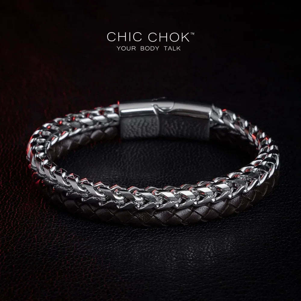 The Silver Guardian - Bracelet - CHICCHOK