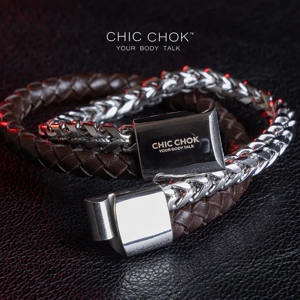 The Silver Guardian - Bracelet - CHICCHOK