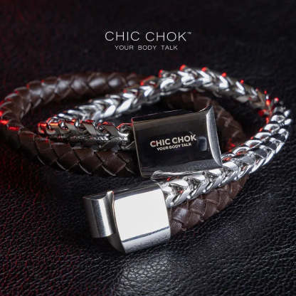 The Silver Guardian - Bracelet - CHICCHOK