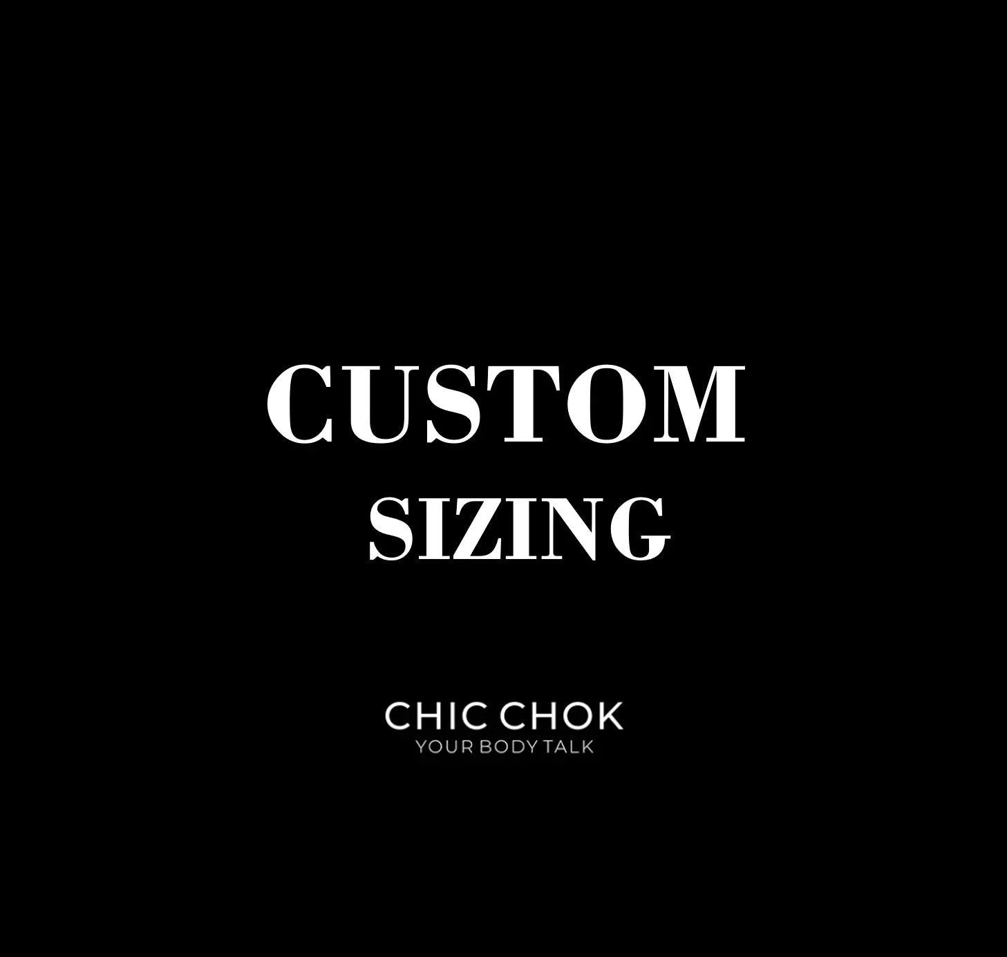 CHICCHOK [Breathless] Pulling Fashion and Fun Choker - CHICCHOK