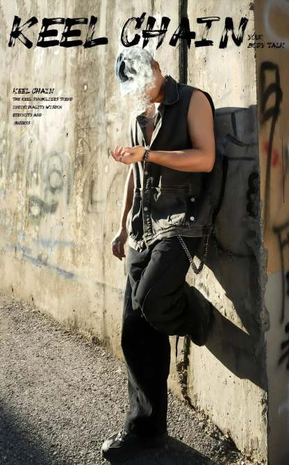 [CHICCHOK] Dragon Themed Pants Chain – Mythical Elegance for Fashionable Waistlines - CHICCHOK