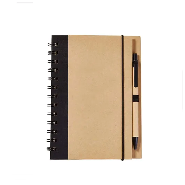 Eco Friendly Notebook with Pen(5"X7")
