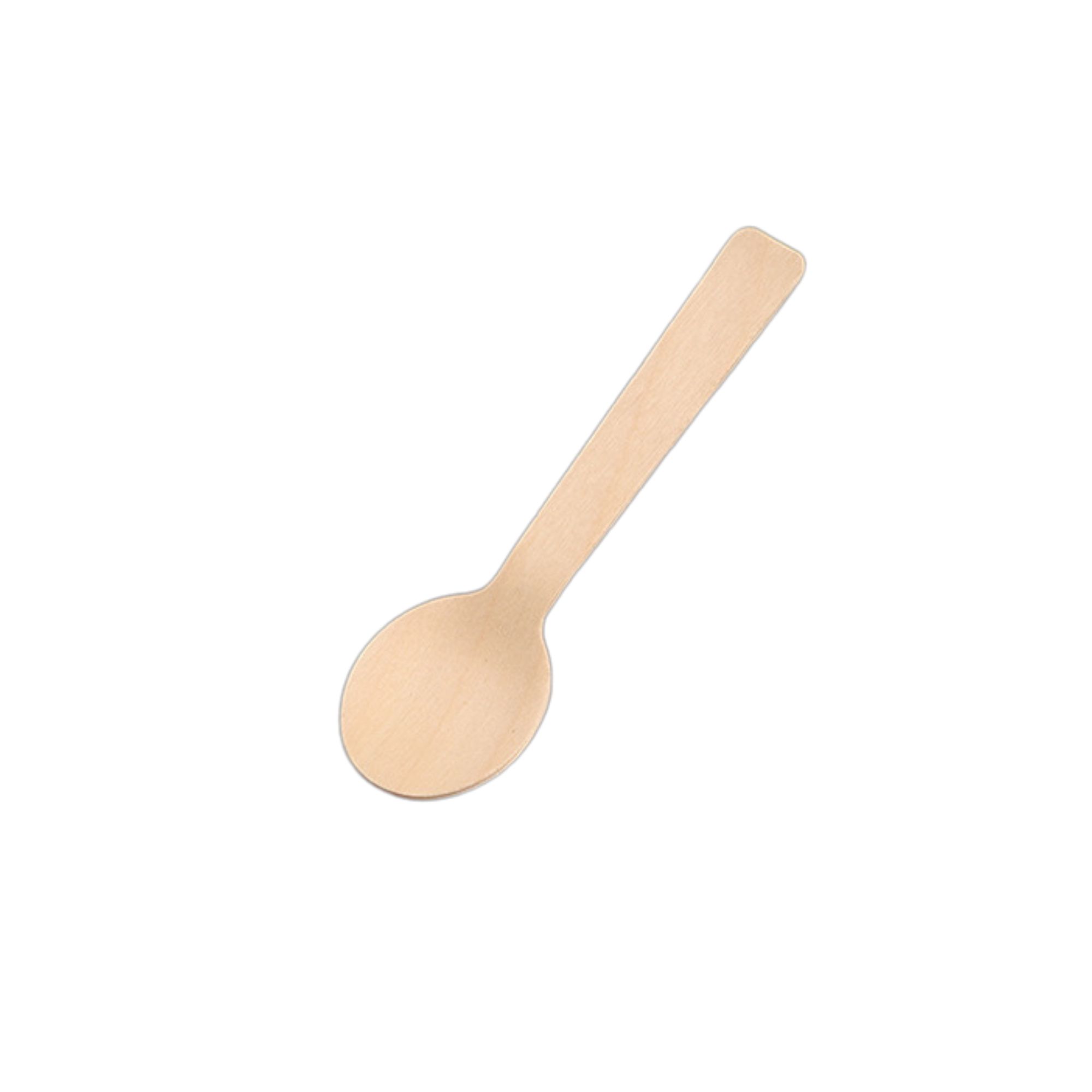 Wooden Ice Cream Cutlery Set