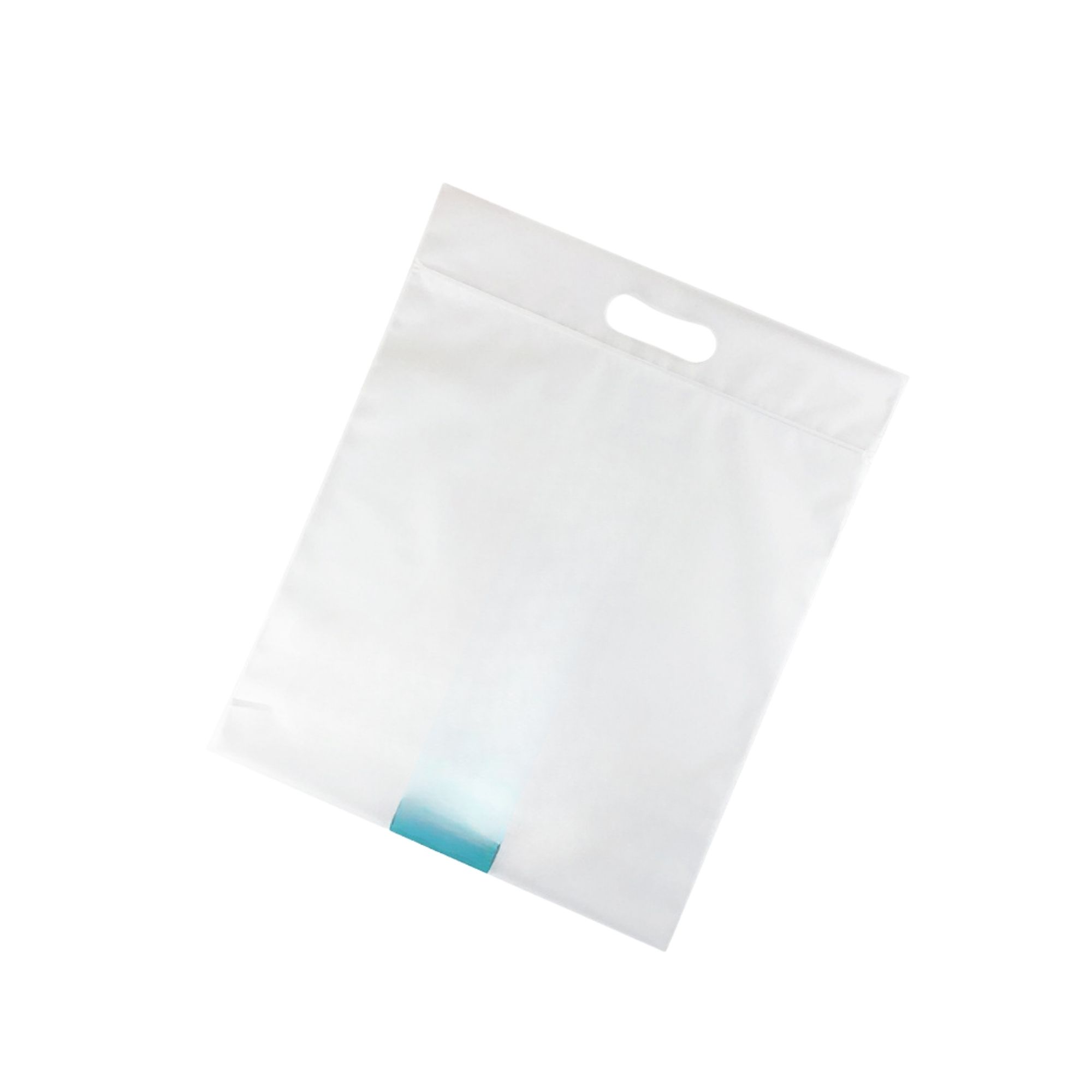 Resealeable Frosted Tote Bag