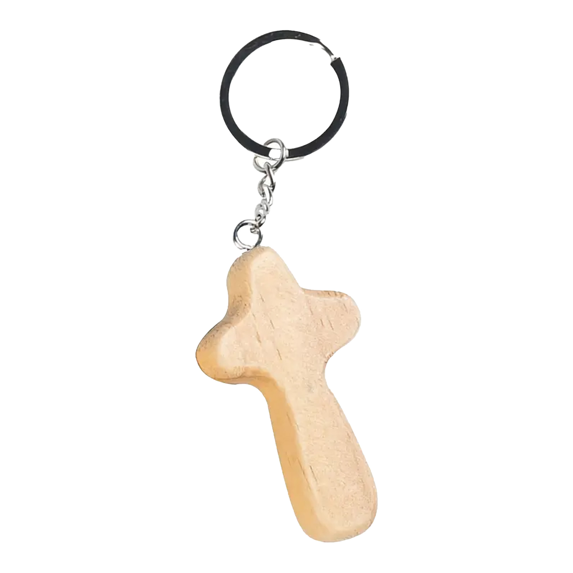 Religious Keychain with Cross Design 2.4" x 1.3" x 0.5"