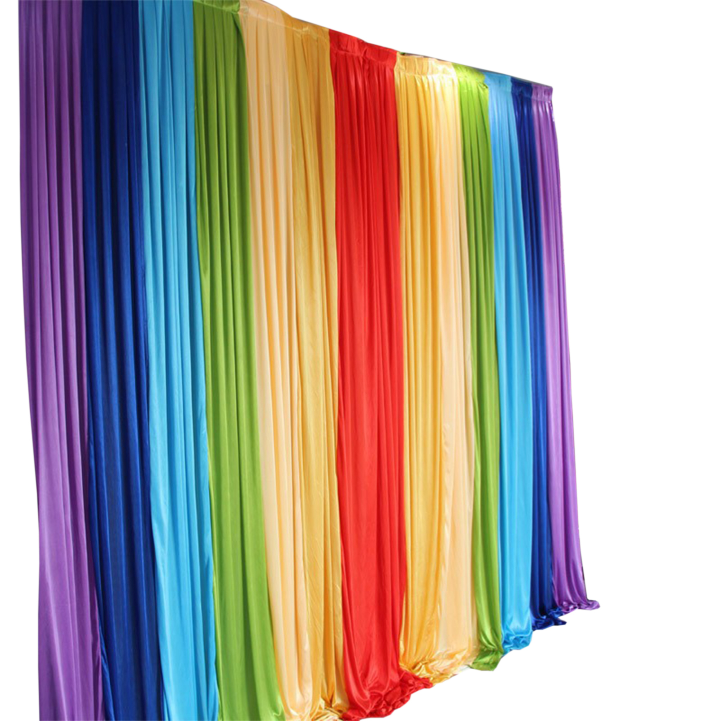 Colorful Rainbow Backdrop for Kids' Events