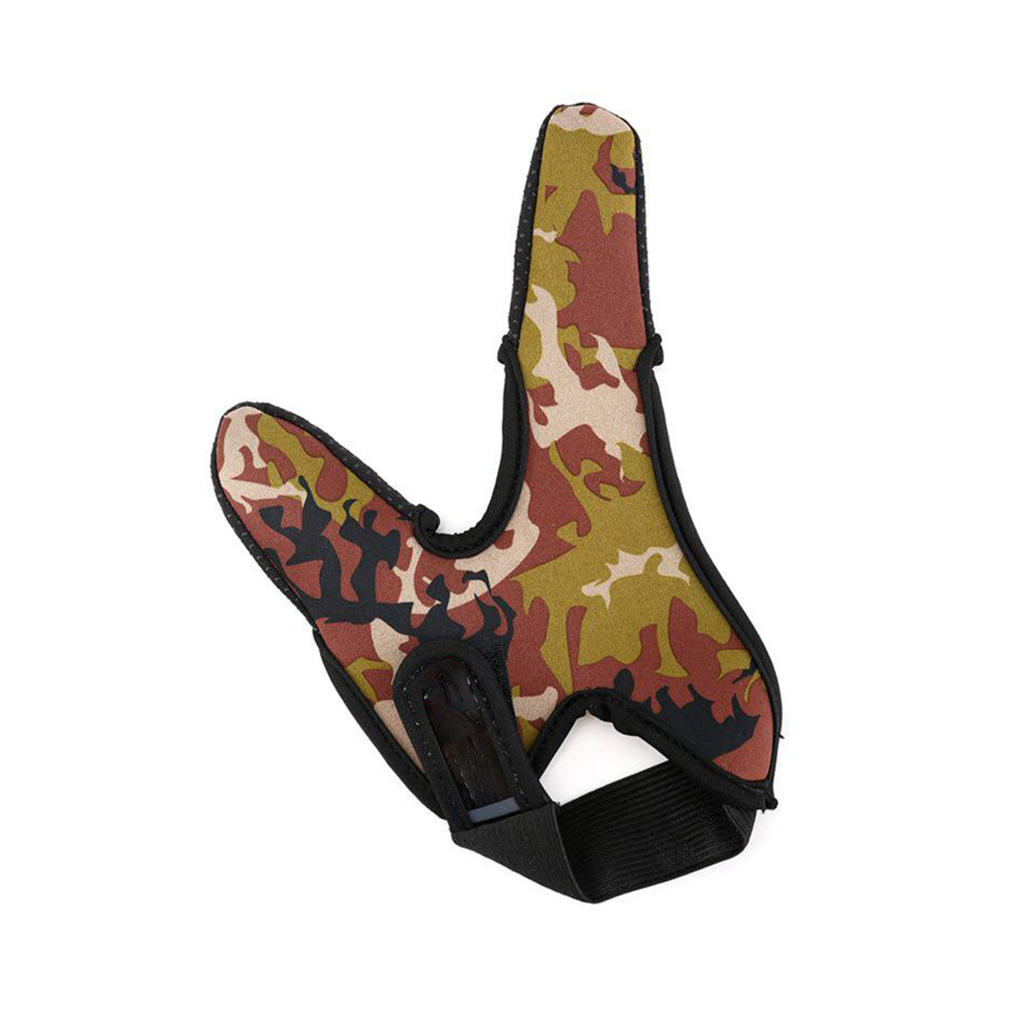 Two Finger Fishing Gloves (Size: 2.6x 4.3x 7 inches)