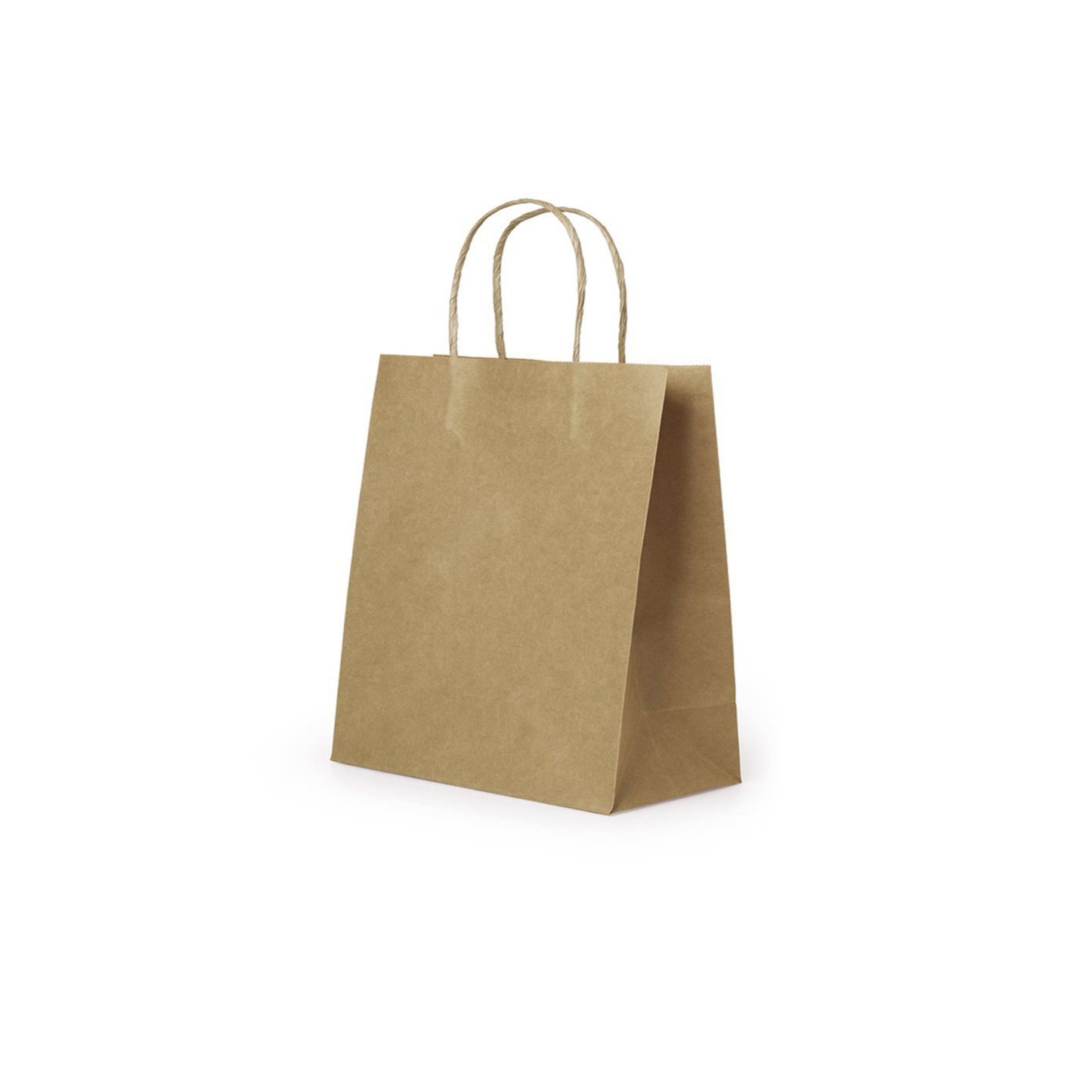 Kraft paper bag with handles