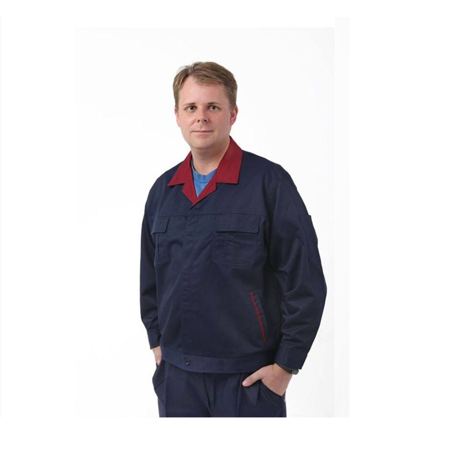 Heavy-Duty Long-Sleeved Workwear for Autumn & Winter – Size XS - 4XL