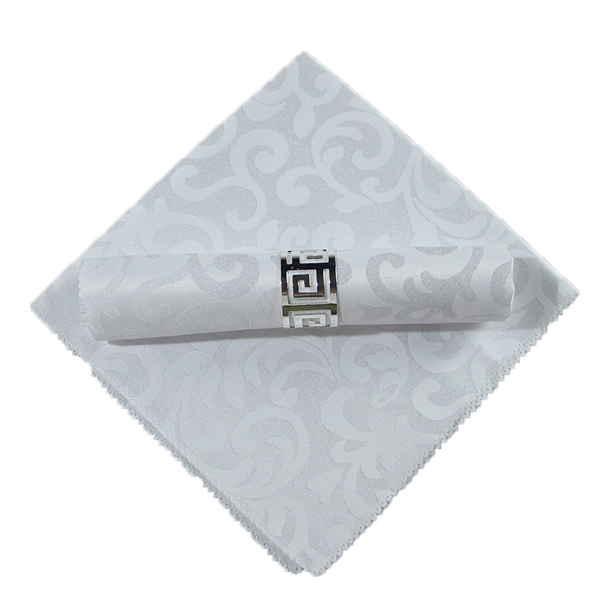 Luxury Polyester Jacquard Napkin for Dining & Events 18.9" x 18.9" 