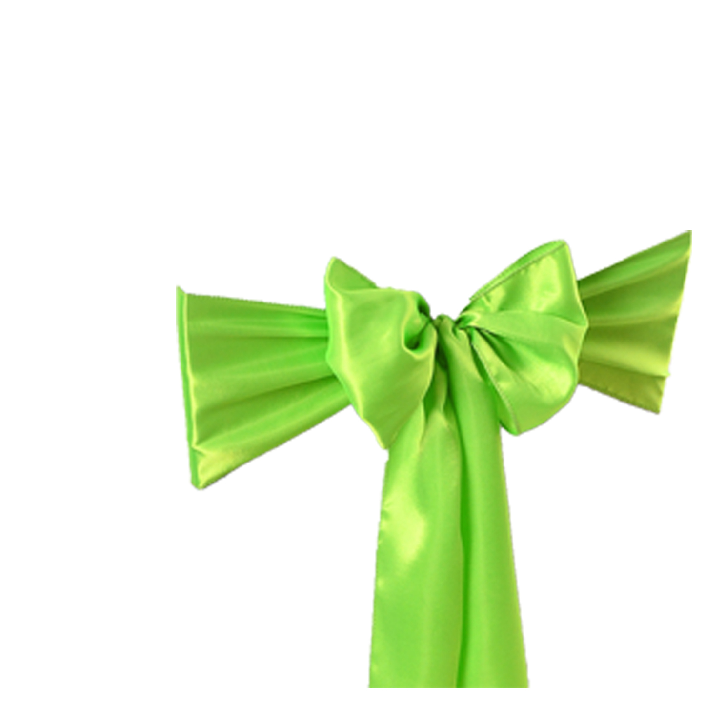 Exquisite satin ribbon chair cover 6.7" x 108.3"