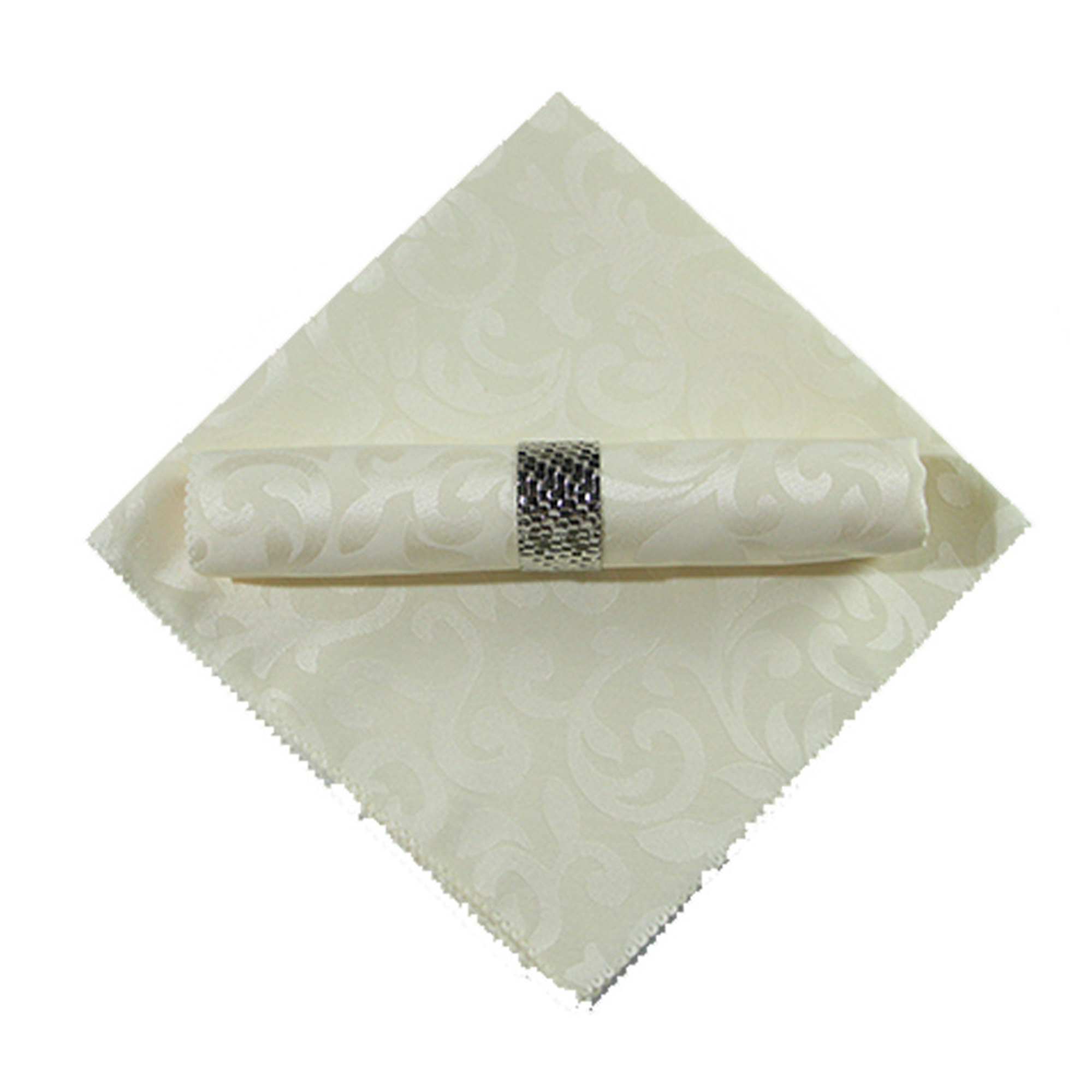 Luxury Polyester Jacquard Napkin for Dining & Events 18.9" x 18.9" 