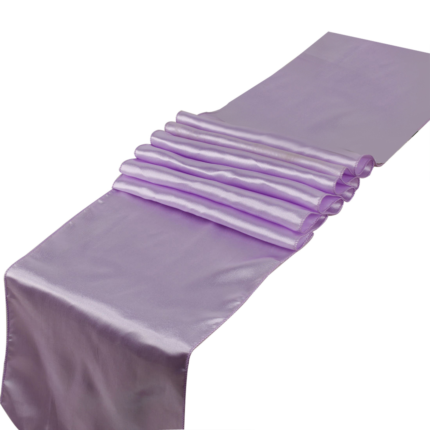 Elegant Satin Table Runner Flag for Dining 11.8" x 108.3"