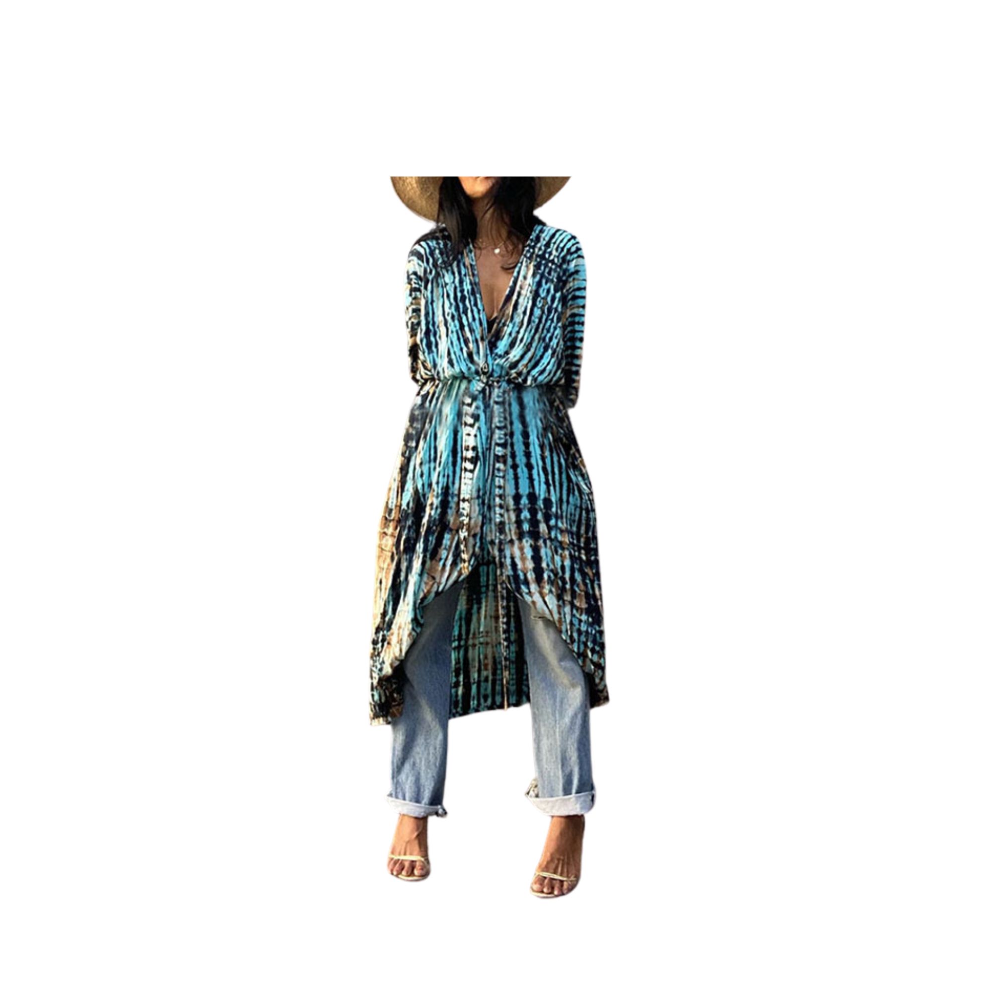 Summer Tie and Dye Beach Wear