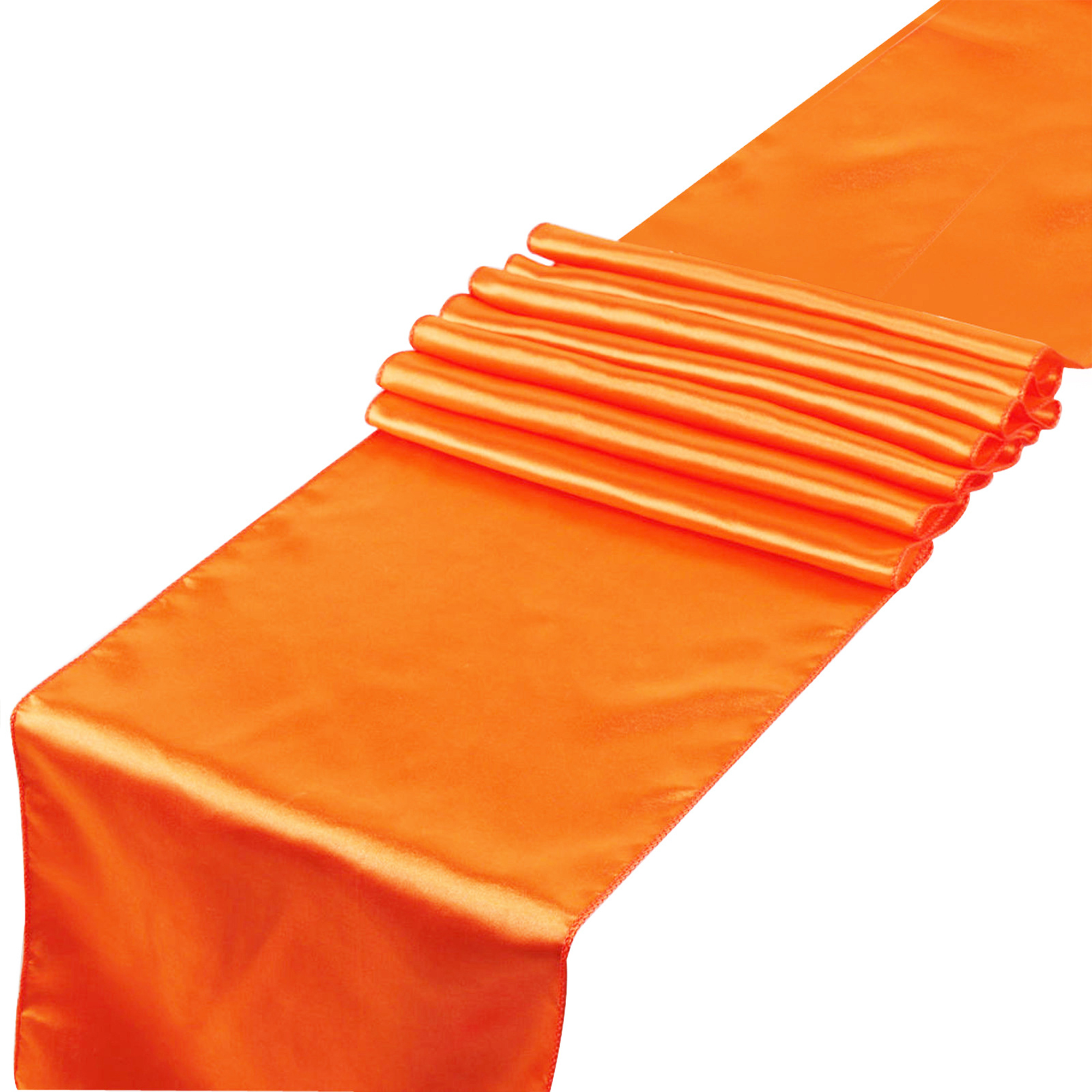 Elegant Satin Table Runner Flag for Dining 11.8" x 108.3"