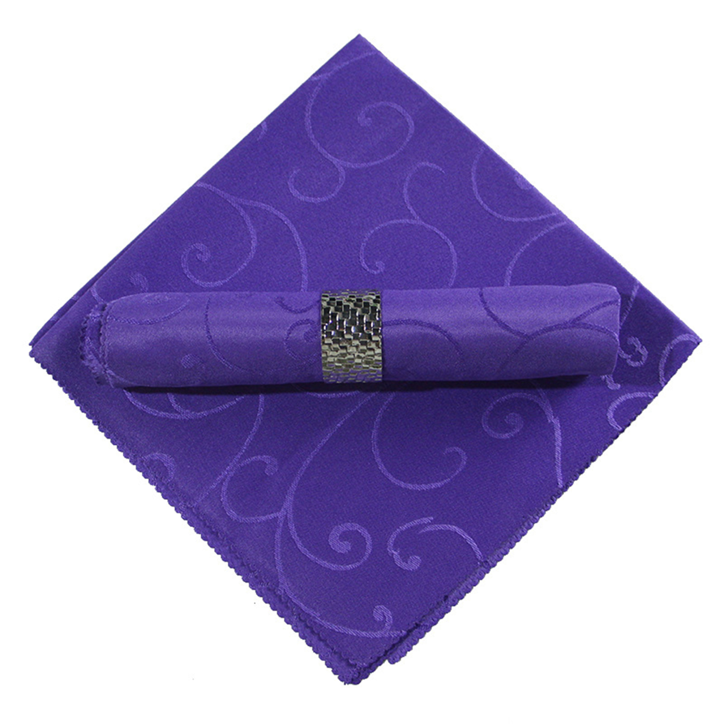 Luxury Polyester Jacquard Napkin for Dining & Events 18.9" x 18.9" 