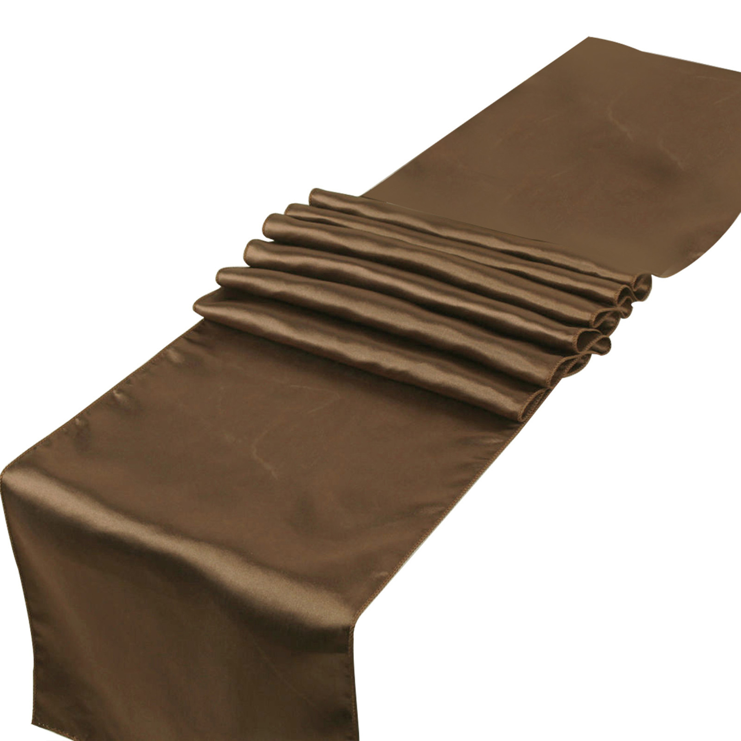 Elegant Satin Table Runner Flag for Dining 11.8" x 108.3"