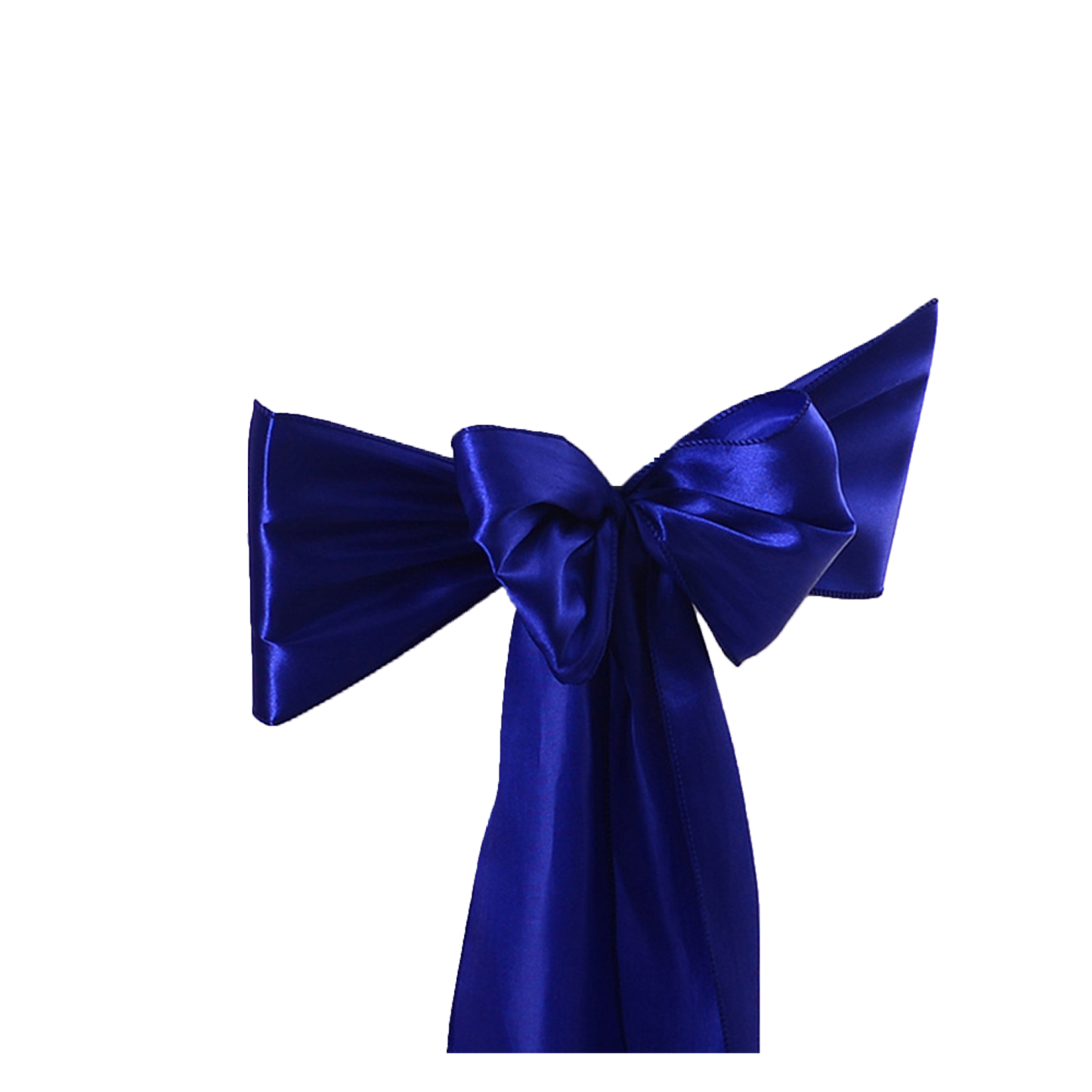 Exquisite satin ribbon chair cover 6.7" x 108.3"