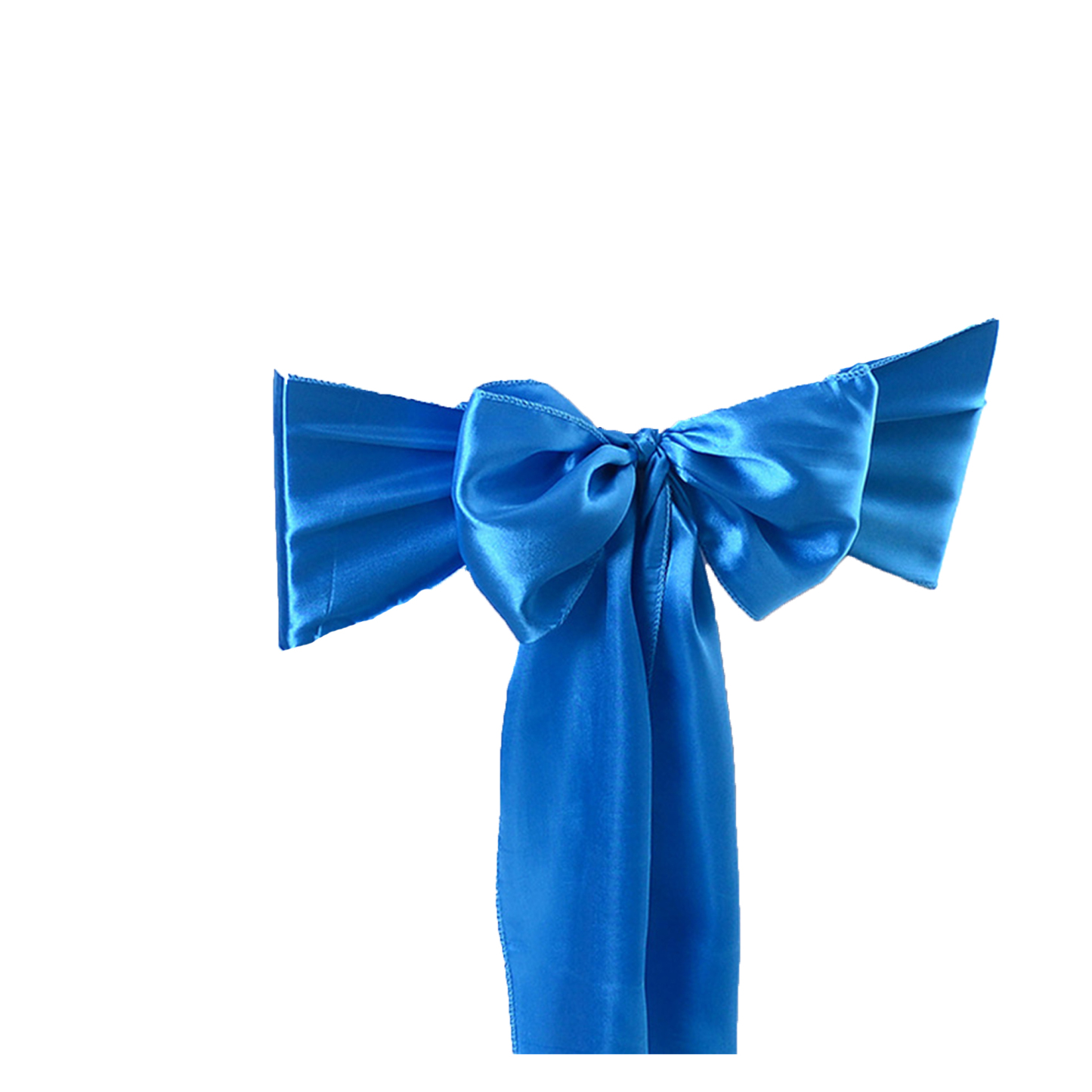 Exquisite satin ribbon chair cover 6.7" x 108.3"